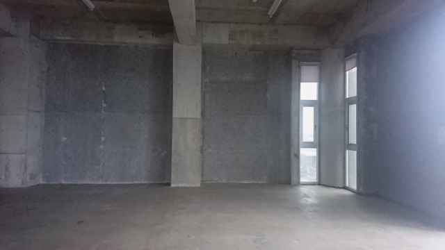 コンクリートの部屋　オフィス開業する前のイメージ